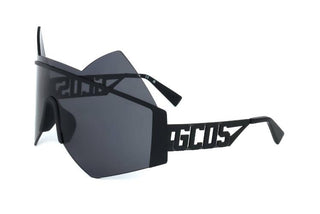 Gcds Gd0002 Unisex Black Shield Sunglasses