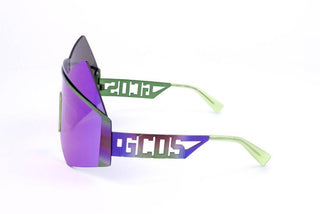 Gcds Gd0002 Unisex Violet Shield Sunglasses
