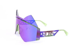 Gcds Gd0002 Unisex Violet Shield Sunglasses