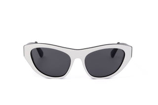 Gcds Gd0010 Unisex White  Sunglasses