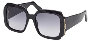 GCDS GD0015 women Black Geometric Sunglasses