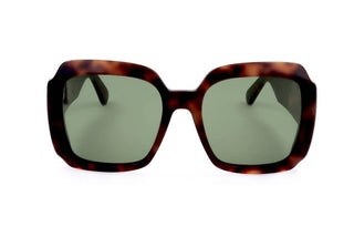Gcds Gd0015 Women Havana Geometric Sunglasses