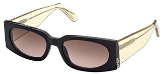 GCDS GD0016 women Black Geometric Sunglasses