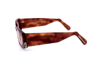 Gcds Gd0016 Women Havana Geometric Sunglasses