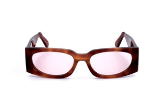 Gcds Gd0016 Women Havana Geometric Sunglasses