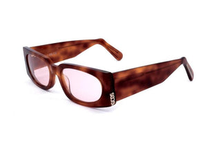 Gcds Gd0016 Women Havana Geometric Sunglasses