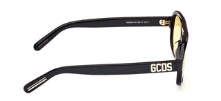 GCDS GD0046 unisex Black Pilot Sunglasses