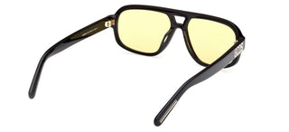 GCDS GD0046 unisex Black Pilot Sunglasses