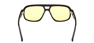 GCDS GD0046 unisex Black Pilot Sunglasses