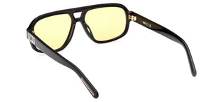 GCDS GD0046 unisex Black Pilot Sunglasses