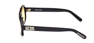GCDS GD0046 unisex Black Pilot Sunglasses
