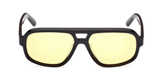 GCDS GD0046 unisex Black Pilot Sunglasses