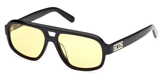 GCDS GD0046 unisex Black Pilot Sunglasses