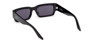 GCDS GD0068 unisex Black Rectangle Sunglasses
