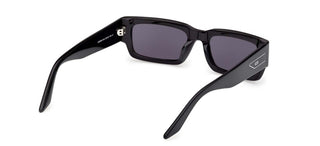 GCDS GD0068 unisex Black Rectangle Sunglasses
