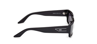 GCDS GD0068 unisex Black Rectangle Sunglasses