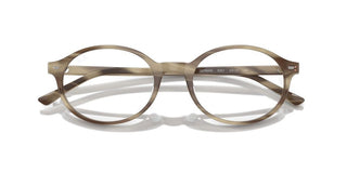 Ray-ban German Rx 5429 Unisex Brown Round Eyeglasses