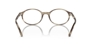 Ray-ban German Rx 5429 Unisex Brown Round Eyeglasses