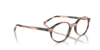 Ray-ban German Rx 5429 Unisex Pink Round Eyeglasses