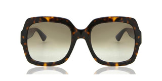 Gucci GG0036SN women Havana Geometric Sunglasses