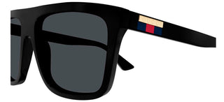 Gucci Gg0748s Men Black Squared Sunglasses