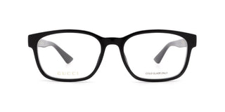 Gucci GG0749O men Black Squared Eyeglasses