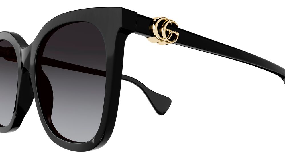 サングラス GUCCI Woman Sunglasses Black GG1071S 001 Amazon.com: Gucci GG1071S Shiny Black/Grey One Size