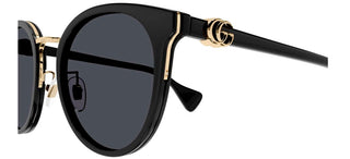 Gucci Gg1181sk Women Black Round Sunglasses