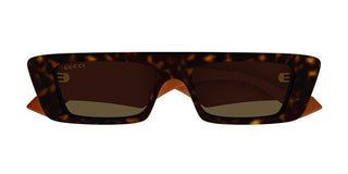 Gucci GG1331S men Havana Squared Sunglasses