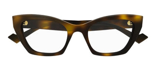 Gucci GG1334O women Havana Squared Eyeglasses