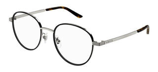 Gucci GG1353OA men Grey Round Eyeglasses