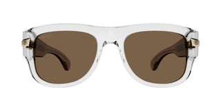 Gucci GG1517S men Transparent Squared Sunglasses
