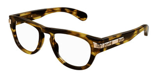 Gucci GG1519O men Havana Round Eyeglasses