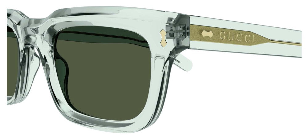 Gucci GG1524S men Green Squared Sunglasses – Otticanet USA
