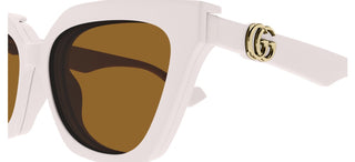 Gucci Gg1542s Women White Cat Eye Sunglasses