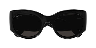 Gucci GG1544S women Black Round Sunglasses