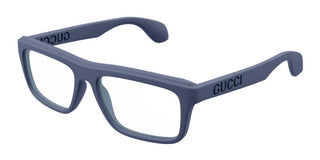 Gucci GG1572O men Blue Squared Eyeglasses