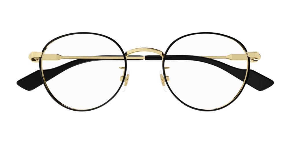 Gold round eyeglasses hotsell