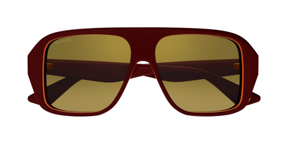 gucci goggles for men Gucci GG1615S 003 Red Sunglasses for Man