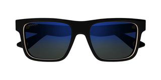 Gucci Gg1618sa Men Black Squared Sunglasses