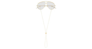Gucci GG1654S women Gold Pilot Sunglasses