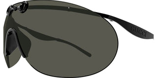 Gucci Gg1656s Men Black Shield Sunglasses