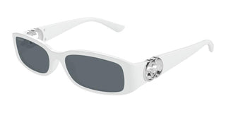 Gucci Gg1661s Women White Rectangle Sunglasses