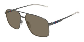 Gucci Gg1676s Men Ruthenium Pilot Sunglasses