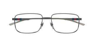 Gucci Gg1678o Men Ruthenium Rectangle Eyeglasses