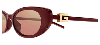 Gucci GG1680S women Brown Cat Eye Sunglasses