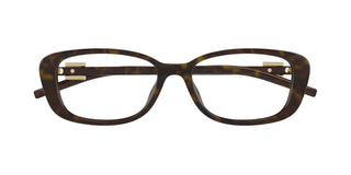 Gucci Gg1685o Women Havana Squared Eyeglasses