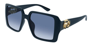 Gucci GG1692S women Blue Oversize Sunglasses