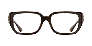 Gucci Gg1694o Women Havana Squared Eyeglasses
