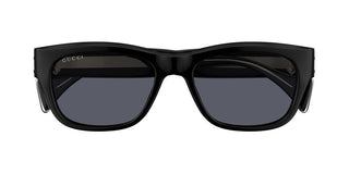 Gucci Gg1706s Men Black Squared Sunglasses